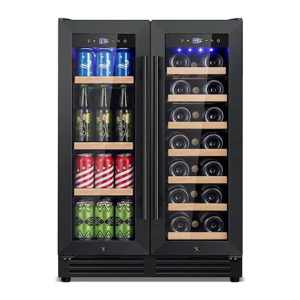 J-2B / 20° Cooler ' N The Shade Nipus 23.4 in. Dual Zone 20-Bottle and 80 Plus Cans Beverage and