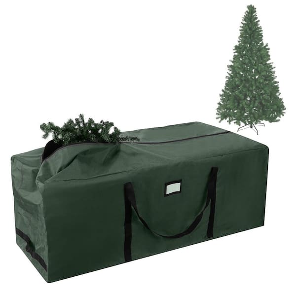 Premium Christmas Tree Rolling Storage Duffle Bag for Trees Up to 12 ft. Tall