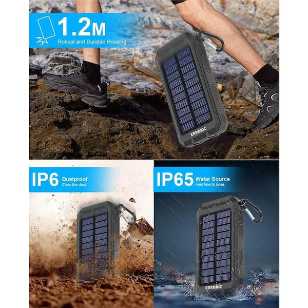 Solar Charger Phone Charger Backup 80000Mah Solar Charger Portable