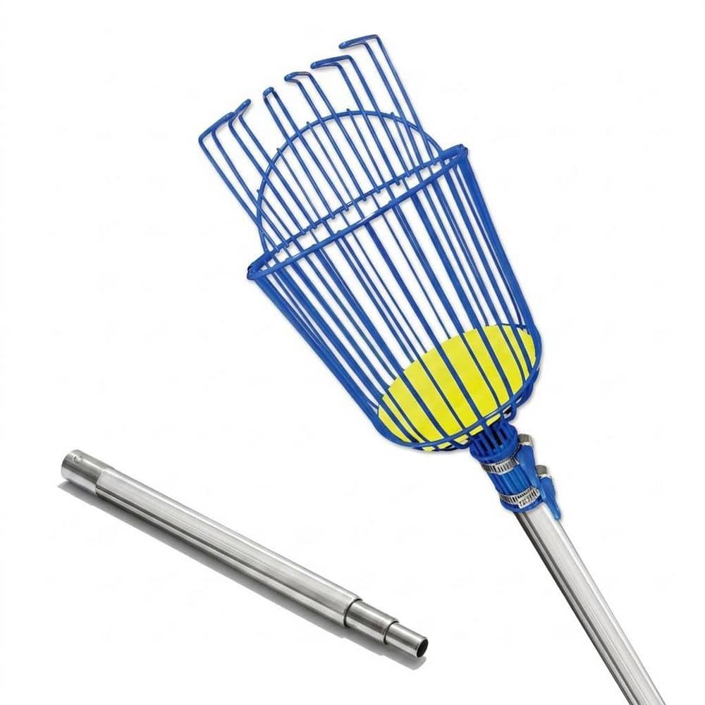 13 in. Tree Pruner Upgraded Rounded Claw Fruit Picker 5 to 13 ft. Adjustable Telescopic Pole Basket for Citrus Apple price history on PriceWatchPro
