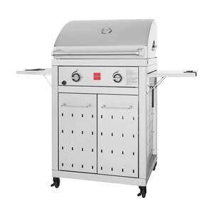 Premium 2-Burner Natural Gas Grill in 304 Stainless Steel