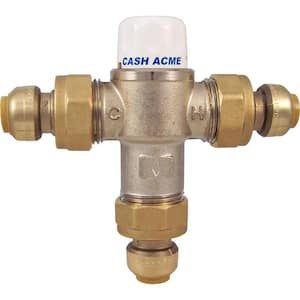 3/4 in. Brass Heat Guard 160 Thermostatic Mixing Valve