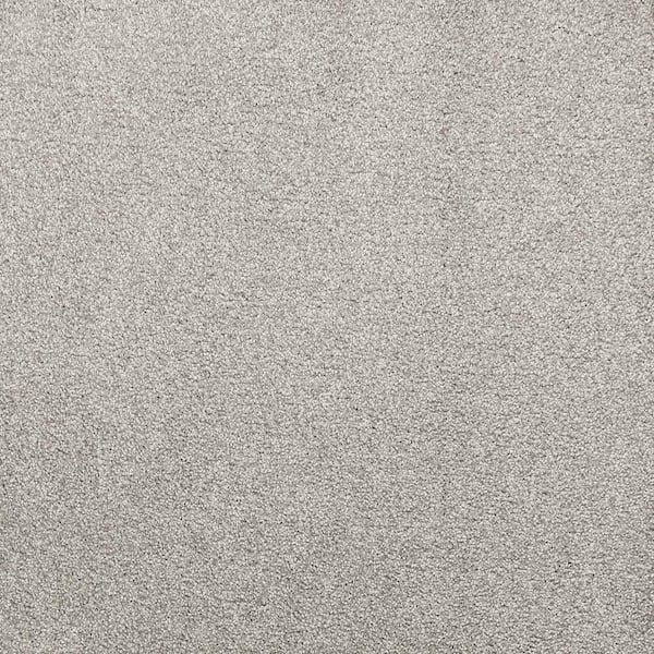 Lifeproof with Petproof Technology Plush Dreams III - Silken-Gray 12 ft. 68 oz. Triexta Texture Carpet - Installation Required