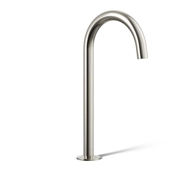 KOHLER Components Bathroom Sink Faucet Spout with Tube Design 1.2 GPM in Vibrant Polished Nickel