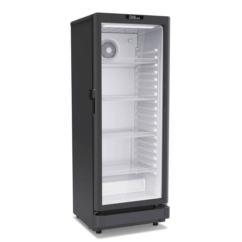 Premium LEVELLA 7.1 cu. ft. Commercial Upright Display Refrigerator