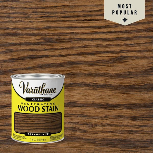 1 qt. Dark Walnut Classic Interior Wood Stain