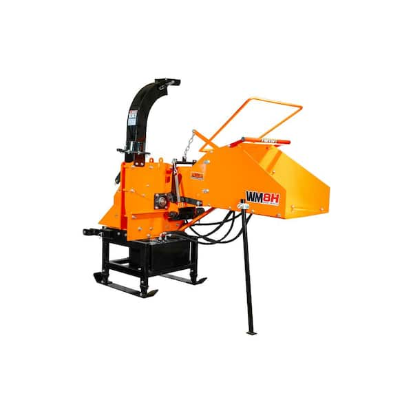 WM-8H 8 in. PTO Wood Chipper with Hydraulic Feed WM-8H-0002 - The Home ...