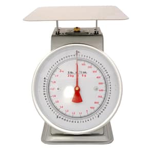 Taylor 11 Lb. 5 Kg. Chrome Plated Steel Dial Analog Kitchen Scale