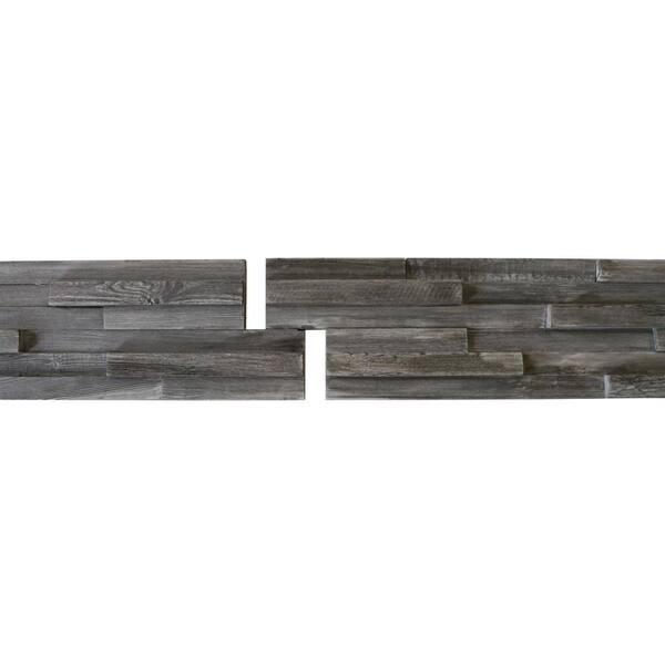 Kingsman Hardware 1-3/8 in. x 7 in. x 26-1/2 in. Grey Reclaimed