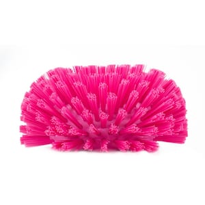 Sparta 5.25 in. x 7.5 in. Pink Polypropylene Kettle Brush (2-Pack)