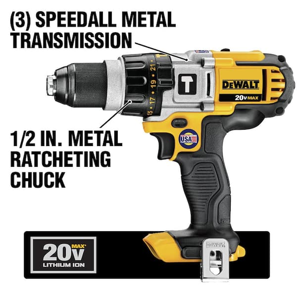 DEWALT - 20-Volt MAX Cordless Hammer Drill/Impact Driver Combo Kit (2-Tool) with (2) 20-Volt 3.0Ah Batteries & Charger