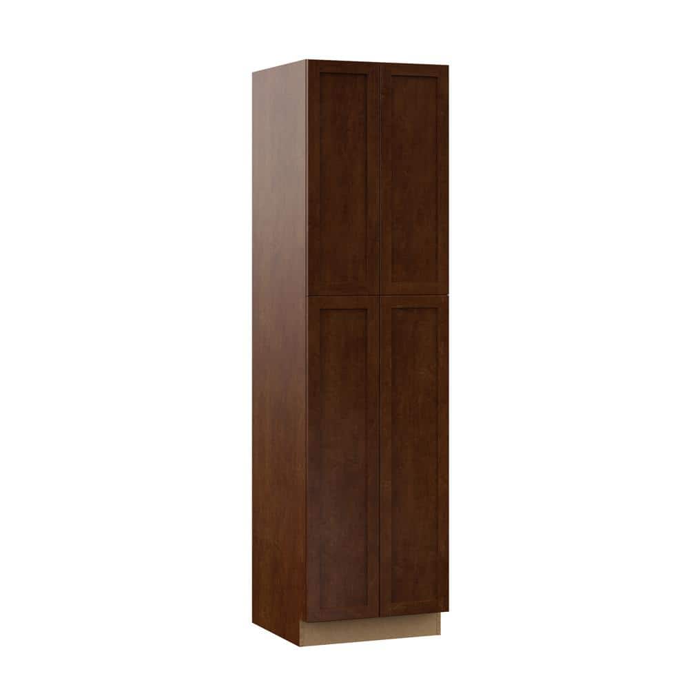 Designer Series Soleste Assembled 24x90x23.75 in. Pantry Kitchen Cabinet in Spice price history on PriceWatchPro