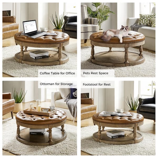 Storage Ottoman Coffee Table - VisualHunt