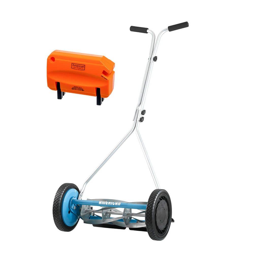 16 in. 5-Blade Manual Walk Behind Reel Lawn Mower Includes SK-2 Sharpener price history on PriceWatchPro