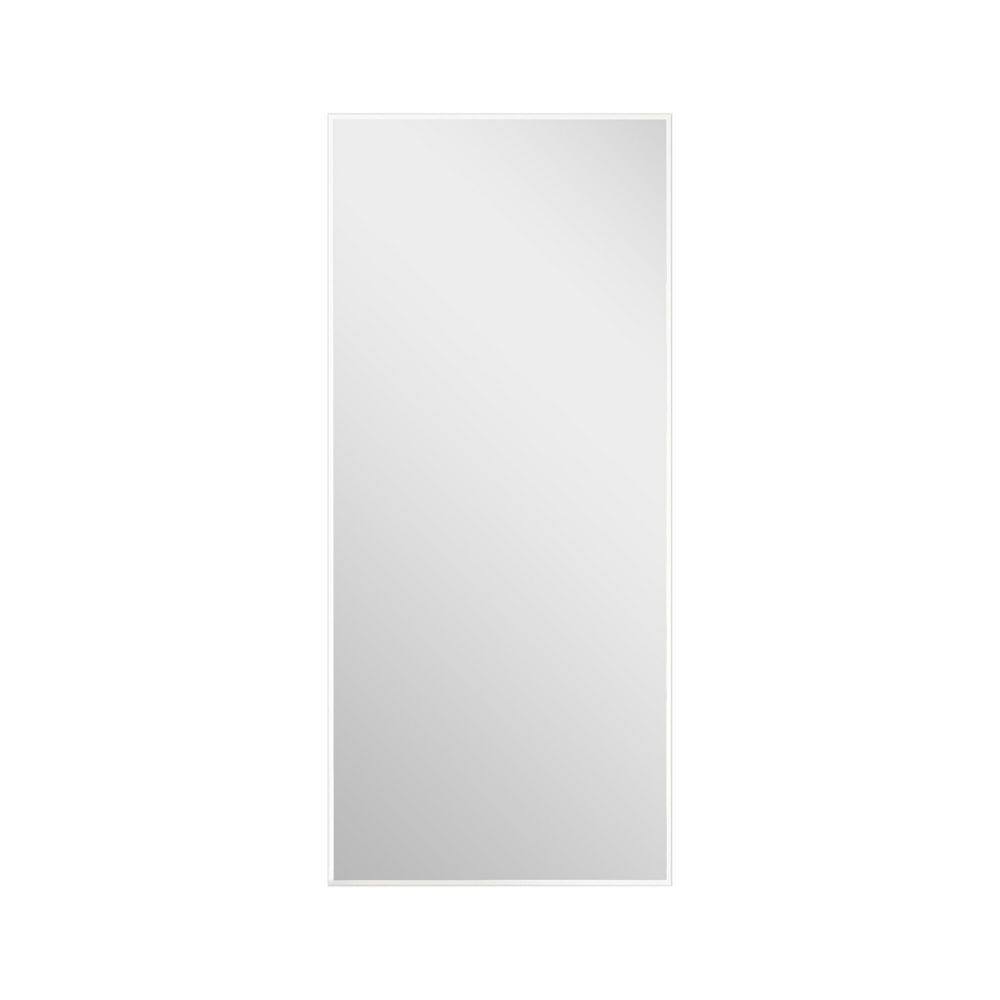 31 in. W x 71 in. H Rectangular Framed Wall Bathroom Vanity Mirror in ...