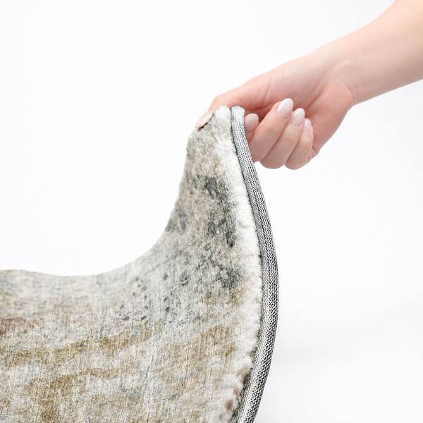 Dream Shag Premium Machine Washable Abstract ADS68 Multi 2 ft. x 3 ft. Accent Rug