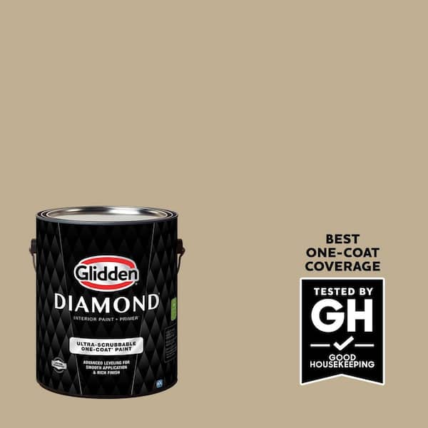 Glidden Diamond 1 gal. #PPG1101-4 Rock Cliffs Eggshell Interior Paint with Primer