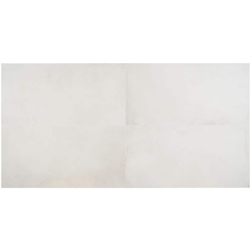 Midtown White Matte Large Format Porcelain Tile