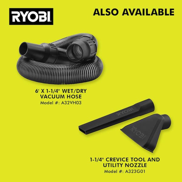 RYOBI - ONE+ 18V Cordless 1 Gal. Wet/Dry Vacuum (Tool Only)