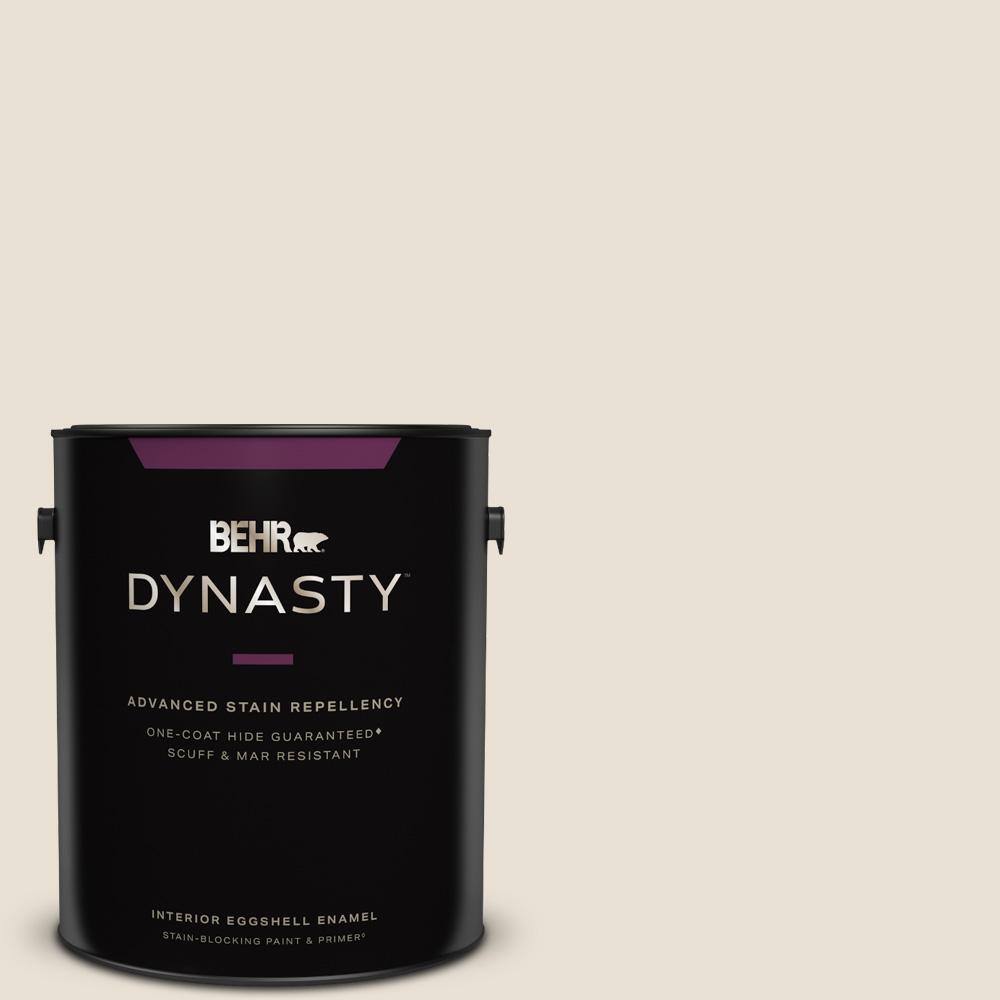 BEHR DYNASTY 1 gal. 730C1 White Clay Eggshell Enamel Interior Stain