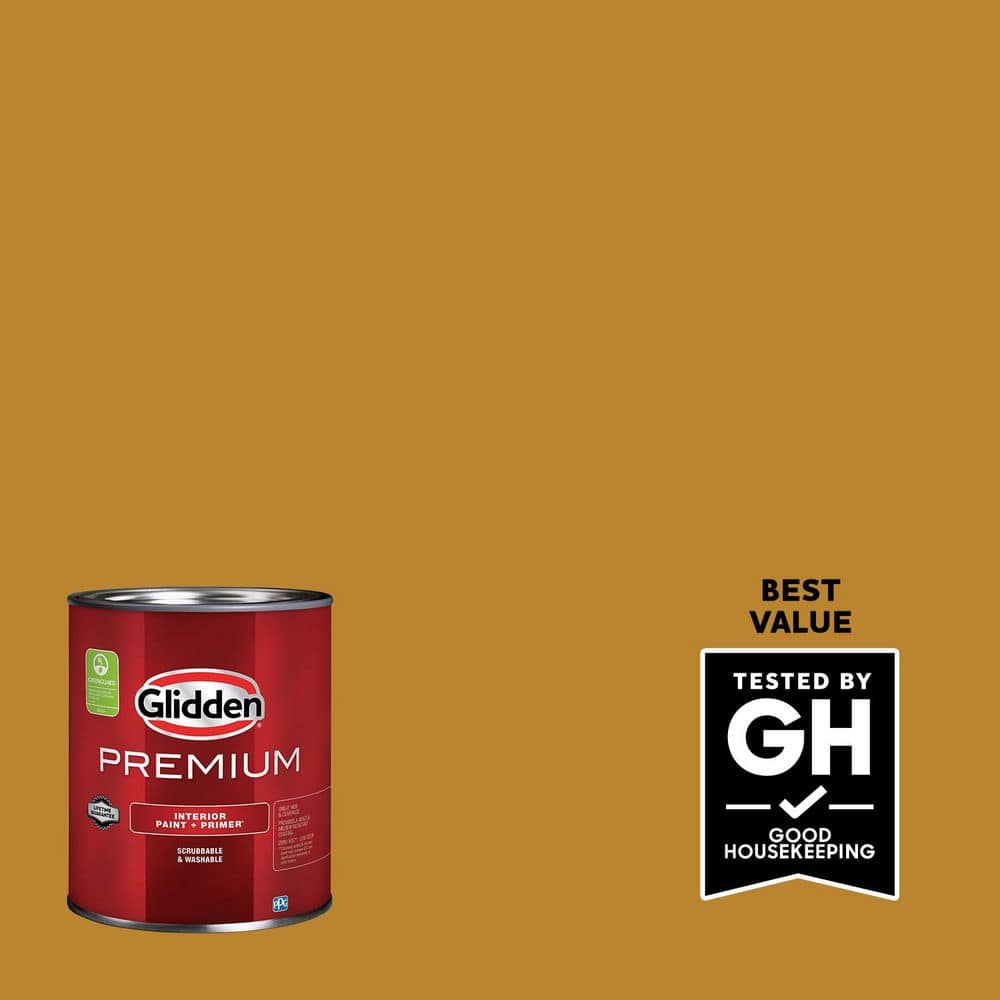 1 qt. PPG1208-7 Gothic Gold Satin Interior Latex Paint price history on PriceWatchPro