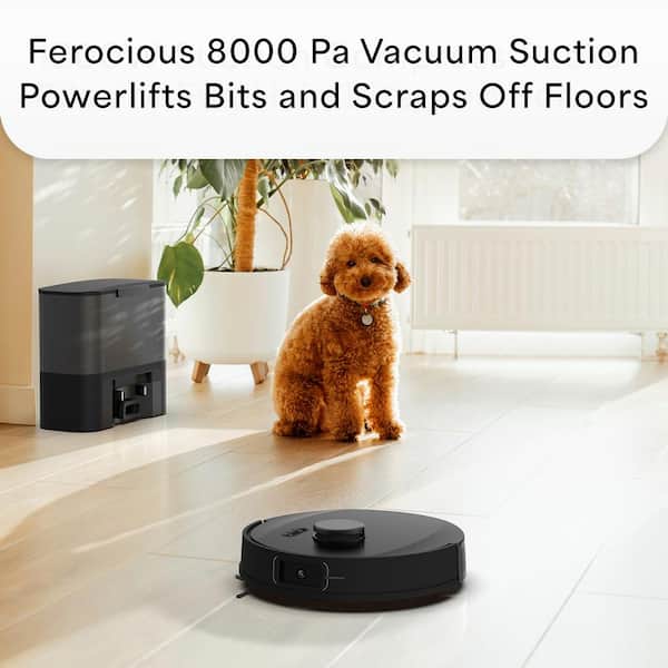bObsweep UltraVision 8000 Pa 12.5 in. Robotic Vacuum, with