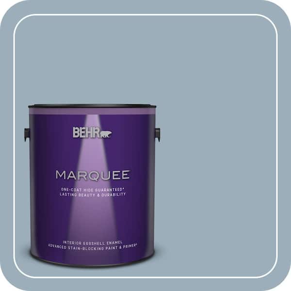 BEHR MARQUEE 1 gal. Home Decorators Collection #HDC-CT-24 Rainy Sidewalk Eggshell Enamel Interior Paint & Primer