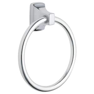 Contemporary Towel Ring in Chrome Deals