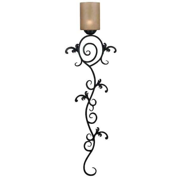 Kenroy Home Diploma 1-Light Bronze Wallchiere
