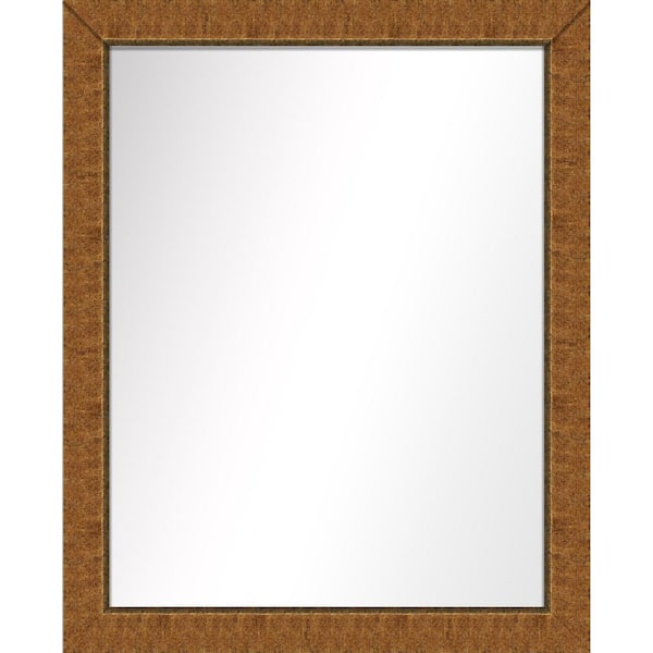 PTM Images Medium Rectangle Dark Gold Art Deco Mirror (31.5 in. H x 25.5 in. W)