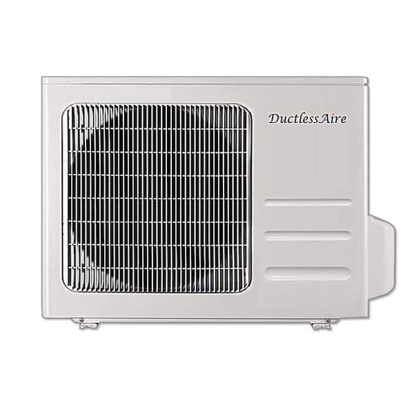 DuctlessAire - 21 SEER 24,000 BTU Wi-Fi Ductless Mini Split Air Conditioner and Heat Pump Variable Speed Inverter - 220V/60Hz