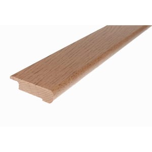 Solid Hardwood Lilac 0.5 in. T x 2.75 in. W x 78 in. L Overlap Stair Nose