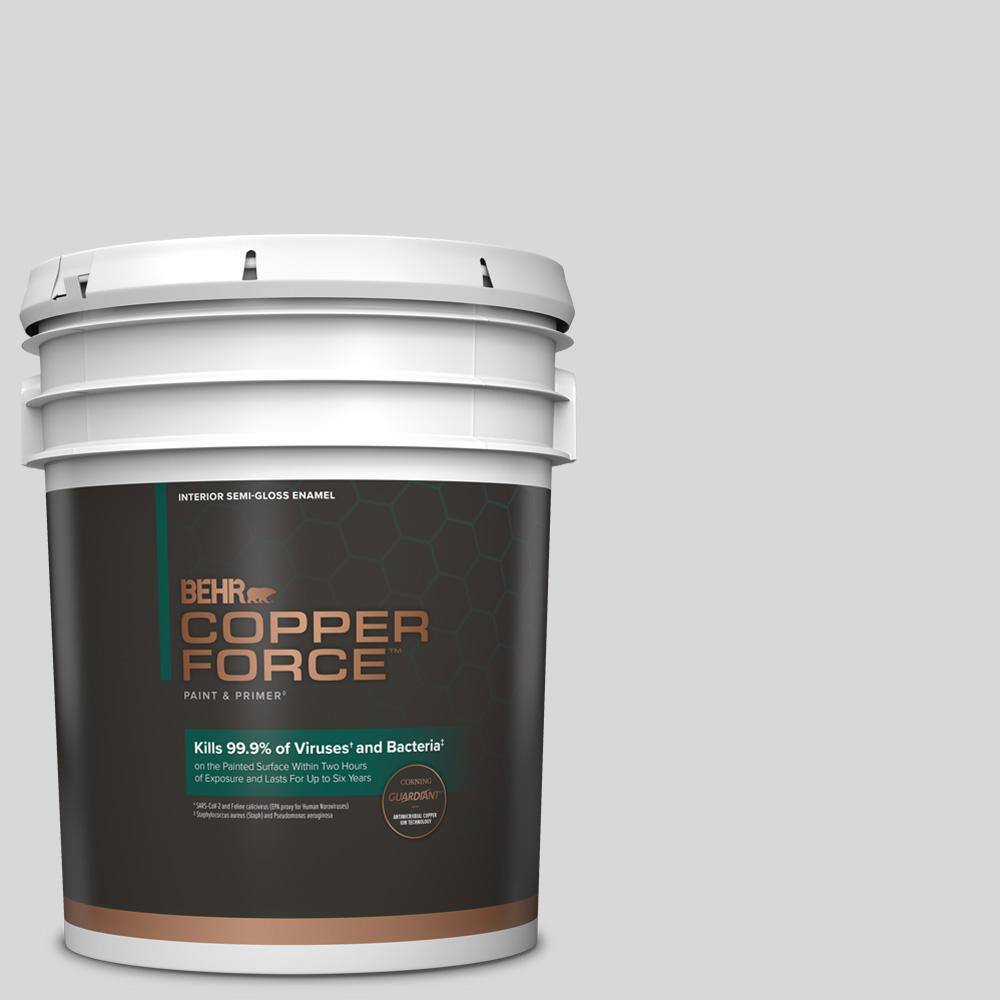 COPPER FORCE 5 gal. MQ325 Gray Shimmer SemiGloss Enamel Virucidal
