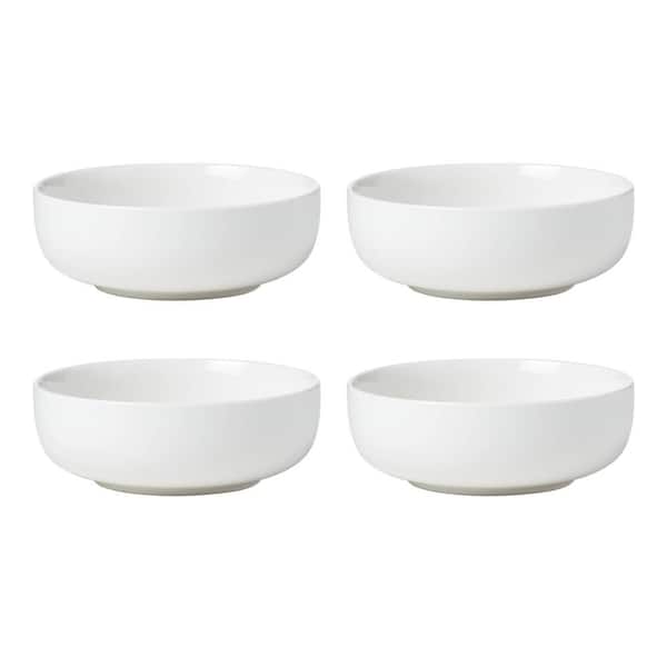 Oneida 24 7 White 12-Piece White Porcelain Dinnerware (Set Service