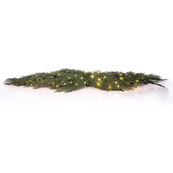 Table Top Swag 3 ft. Green Artificial Cedar Garland