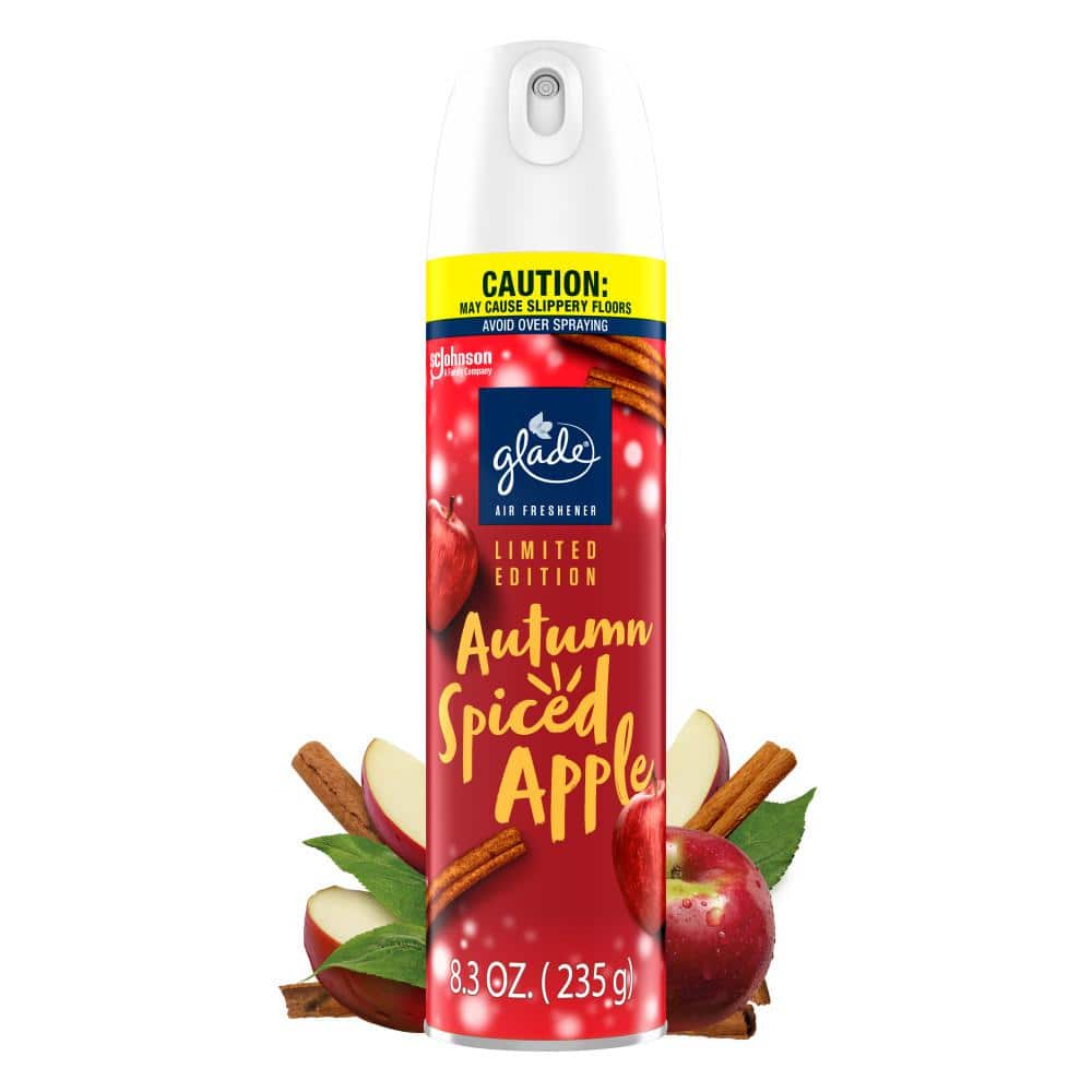 【んけ】Spiced Apple 20ml Green Apple15ml Glade 8.3 oz. Autumn Spiced Apple Air Freshener Spray 363674