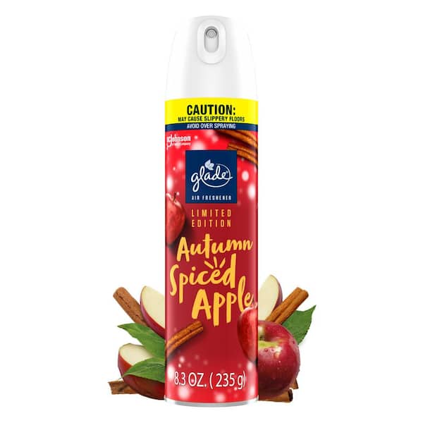 Glade 8.3 oz. Autumn Spiced Apple Air Freshener Spray