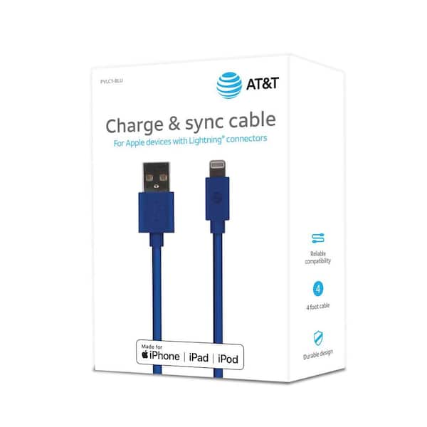 AT&T 8ft USB C to Lightning Cable - AT&T