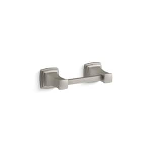 Riff Wall Mounted Pivoting Toilet Paper Holder in Vibrant Brushed Nickel