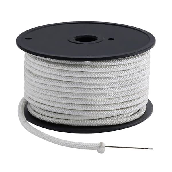 Oyezvary 5/16 in. Adjustable Polyester Flagpole Rope Wire Center Marine ...