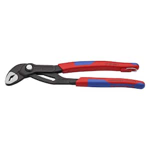 10 in. Cobra Pliers with Dual-Component Comfort Grips and Tether Attachment