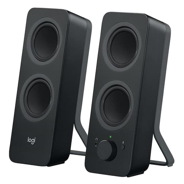 Ahfiwaso 2.0 Stereo Computer Speakers with Bluetooth Tabletop Mount
