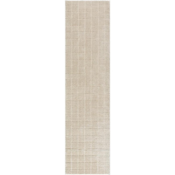 Livabliss Livabliss x Our PNW Home Light Beige 3 ft. x 12 ft. Cascade Global Indoor Area Rug