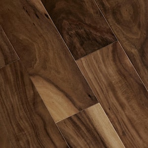 Natural Acacia 1/2 in. T x 5 in. W Hand Scraped Engineered Hardwood Flooring (26.3 sqft/case)