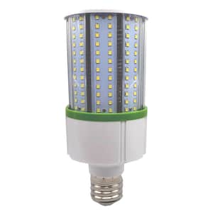 200-Watt Equivalent LED Cylinder Corn Bulb E39 Base with E26 Adapter LED Light Bulb, 5000K