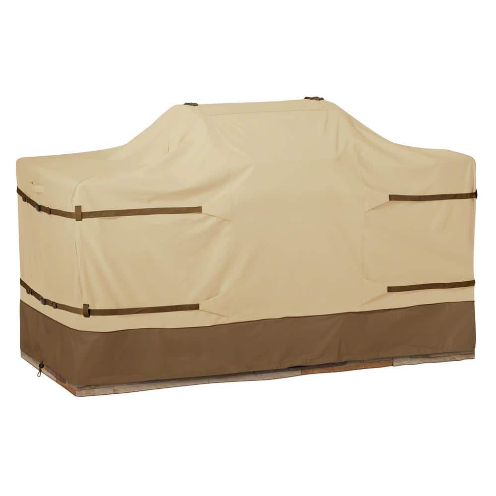 Veranda 78 in. L x 42 in. D x 48 in. H Head Island Grill Cover in Pebble price history on PriceWatchPro