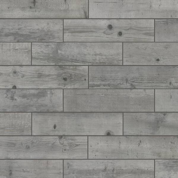 Florida Tile Home Collection Timber, Grey Wood Look Tile