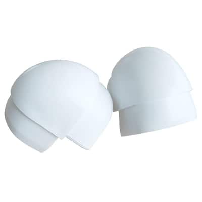 White Large Corner Outside (2-Piece/Pack)