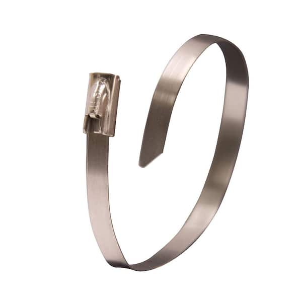 6 in. Stainless Steel Cable Tie (10-Pack) Case of 10
