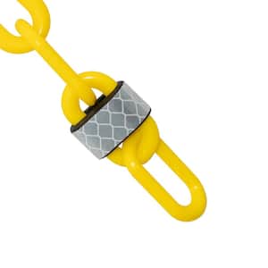 Cone -- Chain Yellow Plastic - 20